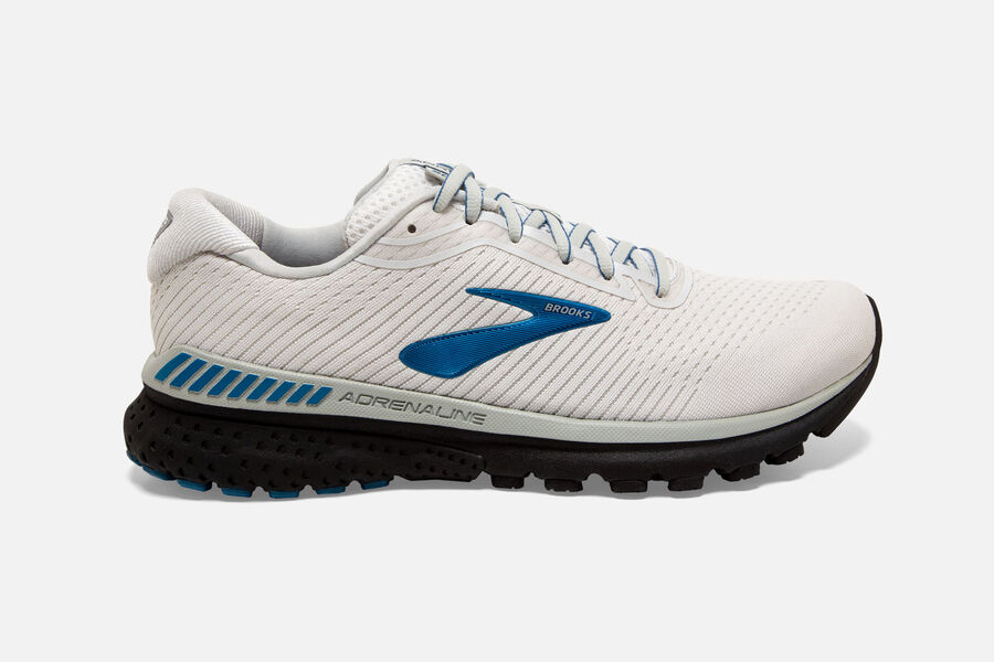 Zapatillas Running Brooks Adrenaline GTS 20 Hombre Blancas/Gris/Oscuro España HKMR27643